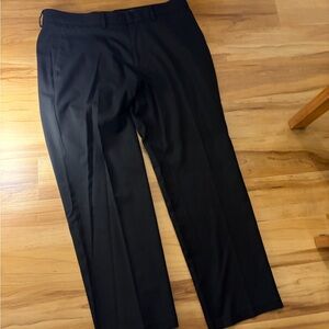 JM Haggar Black Dress Pants 36x29